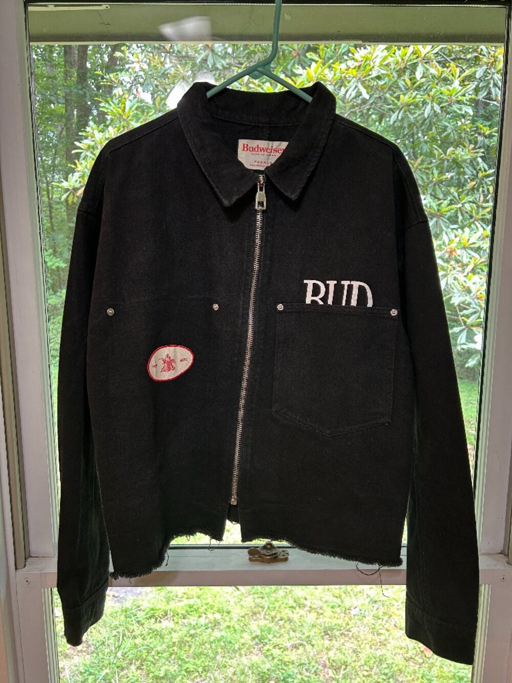 Budweiser Lager Beer 76 Jean Jacket
